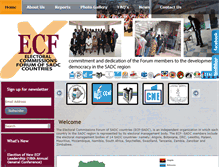 Tablet Screenshot of ecfsadc.org